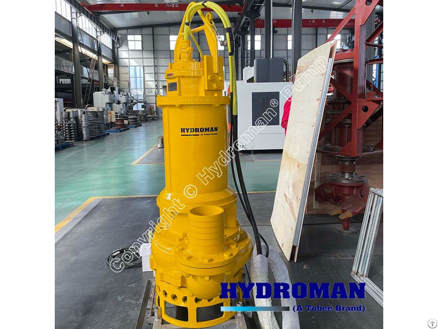 Hydroman® Electric Submersible Slurry Pump With Agitator For Pumping Mud