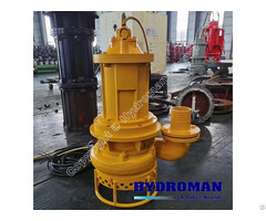 Hydroman® 10 Inch Submersible Sand Pump For Waste Pond Dredging