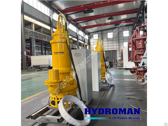 Hydroman® Submersible Sand Pump For Harbor Reclamation Project