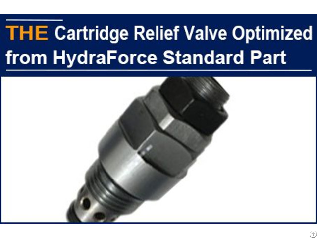 Cartridge Relief Valve Optimized From Hydraforce Std Part