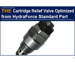 Cartridge Relief Valve Optimized From Hydraforce Std Part