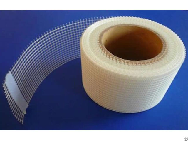 Self Adhesive Fiberglass Mesh Tape For Stucco Plastering In Wall Constructions