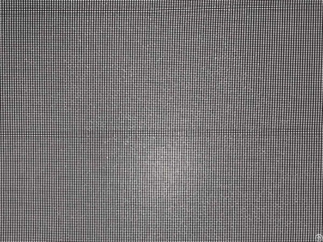 Black Coated Fiberglass Screen Mesh For Intrusion Security