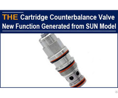 Cartridge Counterbalance Valve New Function Generated From Sun Model