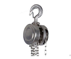 Stainless Steel Manual Chain Hoist