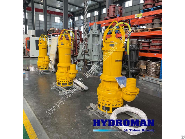 Hydroman® Submersible Sewage Sludge Pump For Tailings Recycling