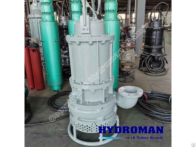 Hydroman® Submersible Electric Mud Pump For Sludge Transport Cleaning