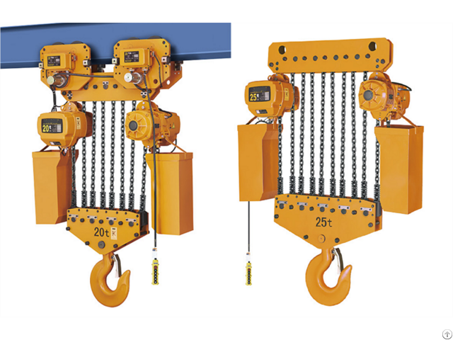 20ton Hoist With Trolley Electric Chain Block