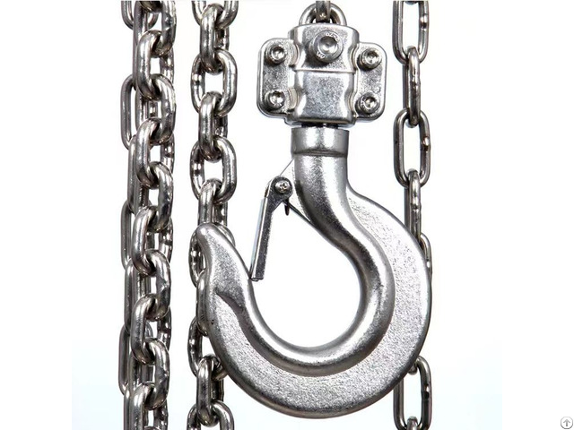 Stainless 314 Steel Chain Block Hoist 1t 20t