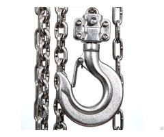 Stainless 314 Steel Chain Block Hoist 1t 20t