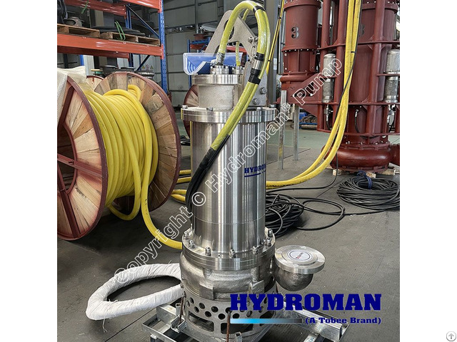 Hydroman® Submersible Electric Stainless Steel Pump For Sludge Transport Cleaning