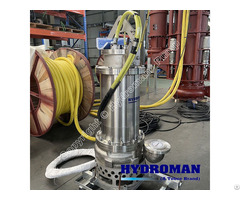Hydroman® Submersible Electric Stainless Steel Pump For Sludge Transport Cleaning