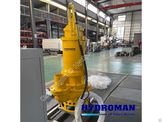 Hydroman® Electric Submersible Sand Dredging Pump For Clean Up Of Setting Tanks