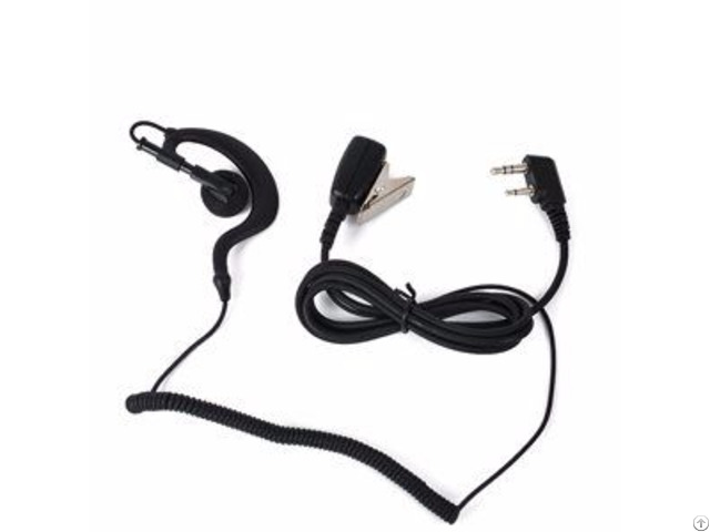 Acoustic Tube Two Way Radio Earphone Microphone Tc 804 1