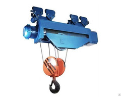 Double Speed Winch Electric Wire Rope Hoist For Overhead Crane Lifting Goods