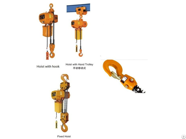 Electric Chain Hoist With Hook