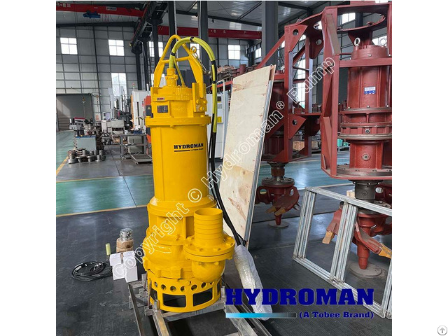 Hydroman® Submerged Slurry Sump Agitator Electric Driven Pump For Tailings Recycling