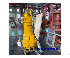 Hydroman® Submerged Slurry Sump Agitator Electric Driven Pump For Tailings Recycling