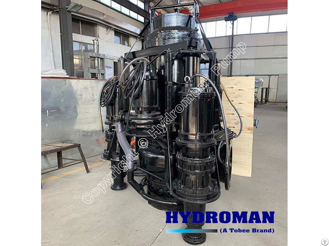 Hydroman® Submerged Submersible Mining Slurry Pump With Agitator For Heavy Soils