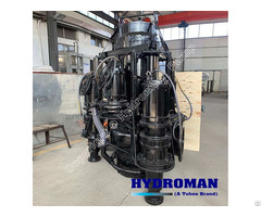 Hydroman® Submerged Submersible Mining Slurry Pump With Agitator For Heavy Soils