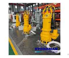 Hydroman® Submersible Agitator Heavy Duty Slurry Pump For Acid Mine