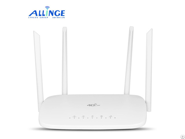 Allinge Xyy256 3g Wireless Lm321 116 Indoor Cpe Router 300mbps 4g With Sim Card