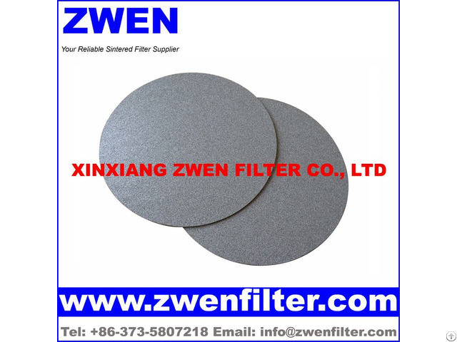 Sintered Powder Disk