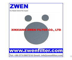 Ti Sintered Powder Filter Disc