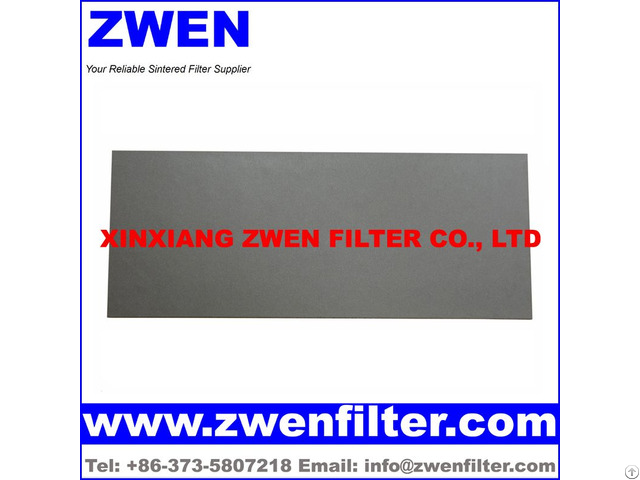 Ti Sintered Powder Filter Sheet