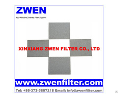 Titanium Sintered Powder Filter Sheet