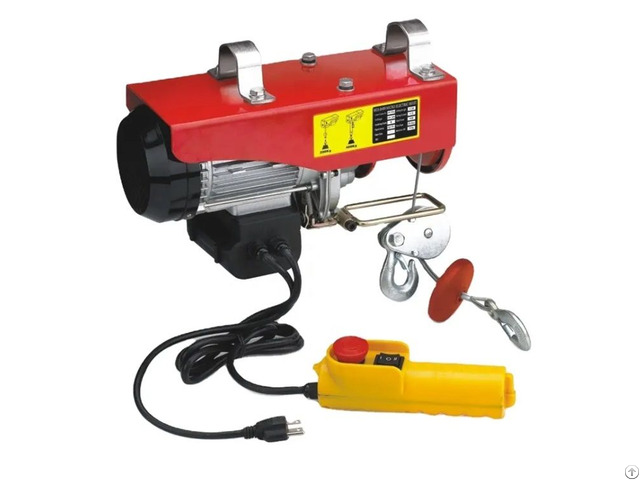 Small Electric Rope Hoist Machine