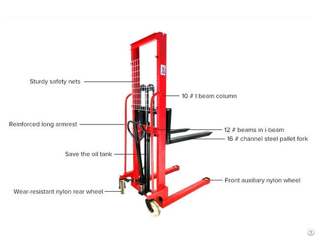 Easy And Comfortable Handling Stackers