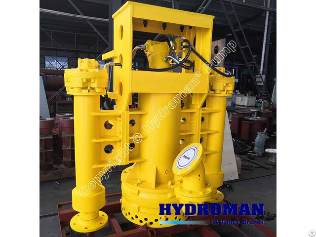 Hydroman® Excavator Driven Hydraulic Submersible Sludge Dredging Pump