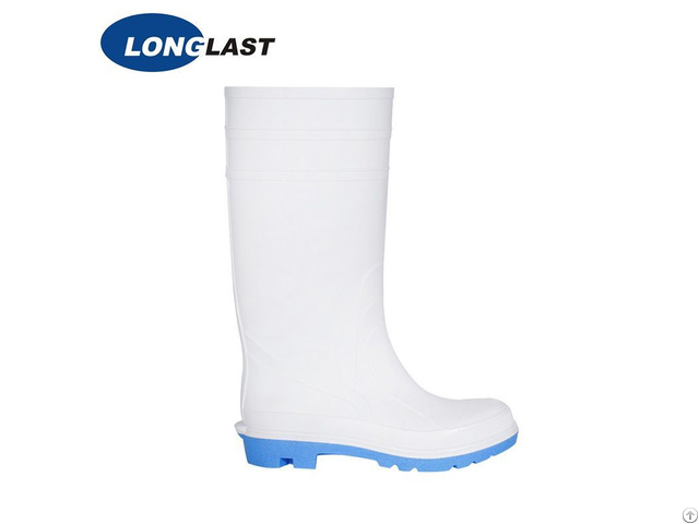 White Safety Rubber Boots For Food Industry Ll 4 12