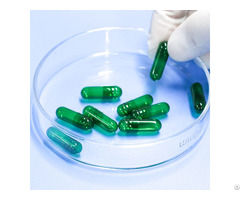 Semi Green Coloured Vegetable Empty Capsule Organic Hpmc Dissolvable For Chinese Herbs