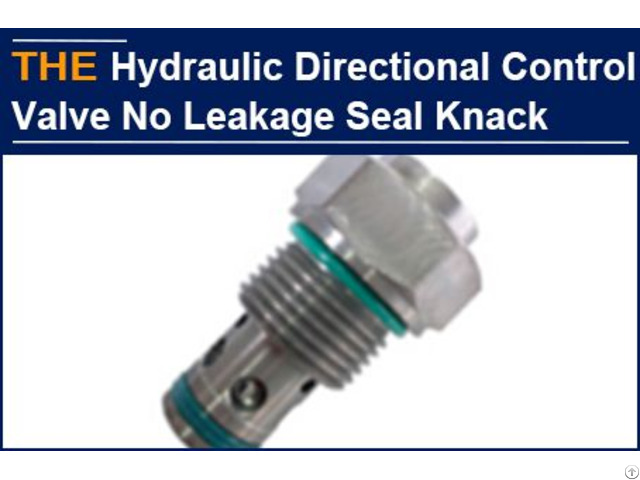 Hydraulic Directional Control Valve No Leakage Seal Knack