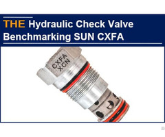 Hydraulic Check Valve Benchmarking Sun Cxfa