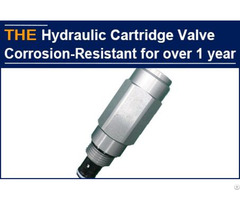 Hydraulic Cartridge Valve Corrosion Resistant For Over 1 Year