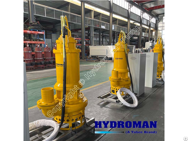 Hydroman® Centrifugal Submersible Mud Sludge Water Pump For Dam Dredging