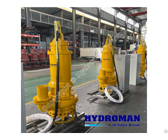 Hydroman® Centrifugal Submersible Mud Sludge Water Pump For Dam Dredging
