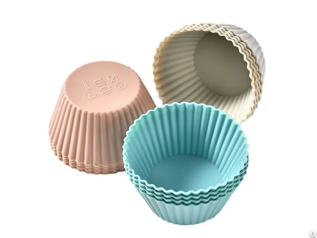 Wholesale Colorful Diy Soft Silicone Cake Baking Molds