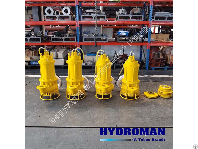 Hydroman® Submersible High Head Slurry Pump For Construction Of Harbours