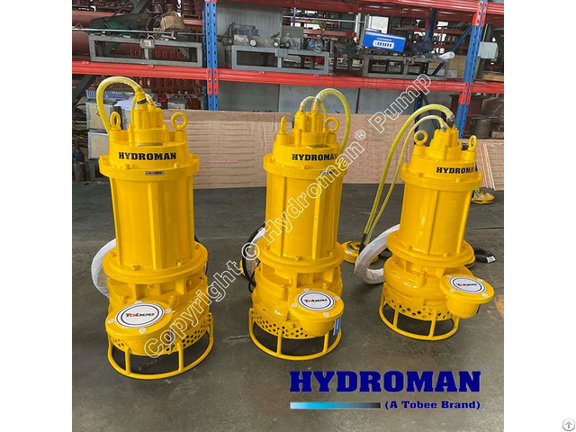 Hydroman® Submersible Sludge Sucking Pump For Dewatering Solution