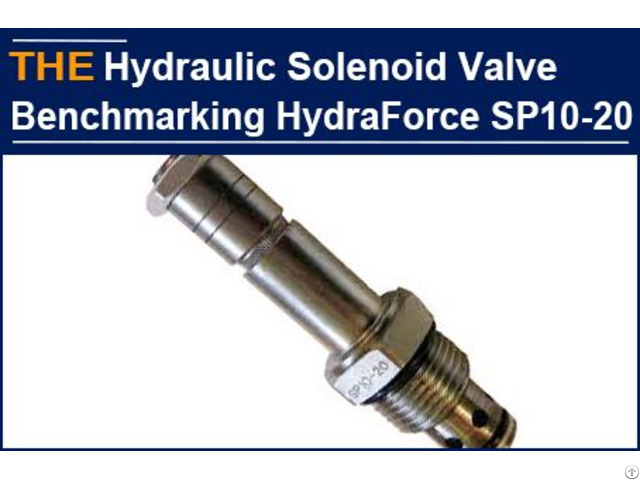 Hydraulic Solenoid Valve Benchmarking Hydraforce Sp10 20