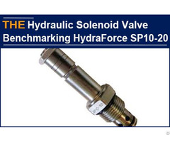 Hydraulic Solenoid Valve Benchmarking Hydraforce Sp10 20
