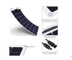 110w 18.2v Sunpower High Efficiency Flexible Solar Panel