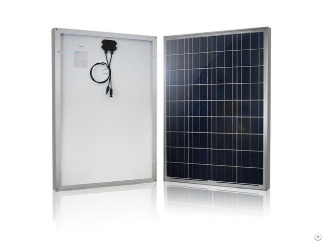 100w 18v Poly Crystalline Off Grid Glass Solar Panel