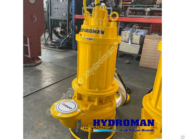 Hydroman® Submersible Dredging Pump To Pumping Silica Sand For Marine Services