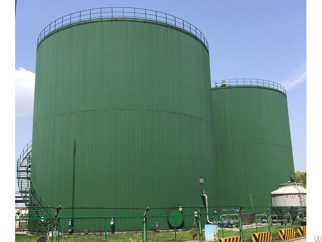 Cow Manure Anaerobic Reaction Biogas Digestion Tank