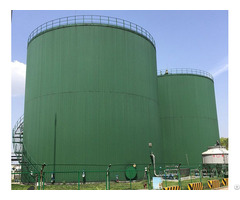 Cow Manure Anaerobic Reaction Biogas Digestion Tank